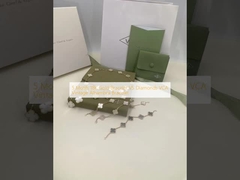 5 bracelet d'or des motifs 18K CONTRE le cru Alhambra Bracelet des diamants VCA
