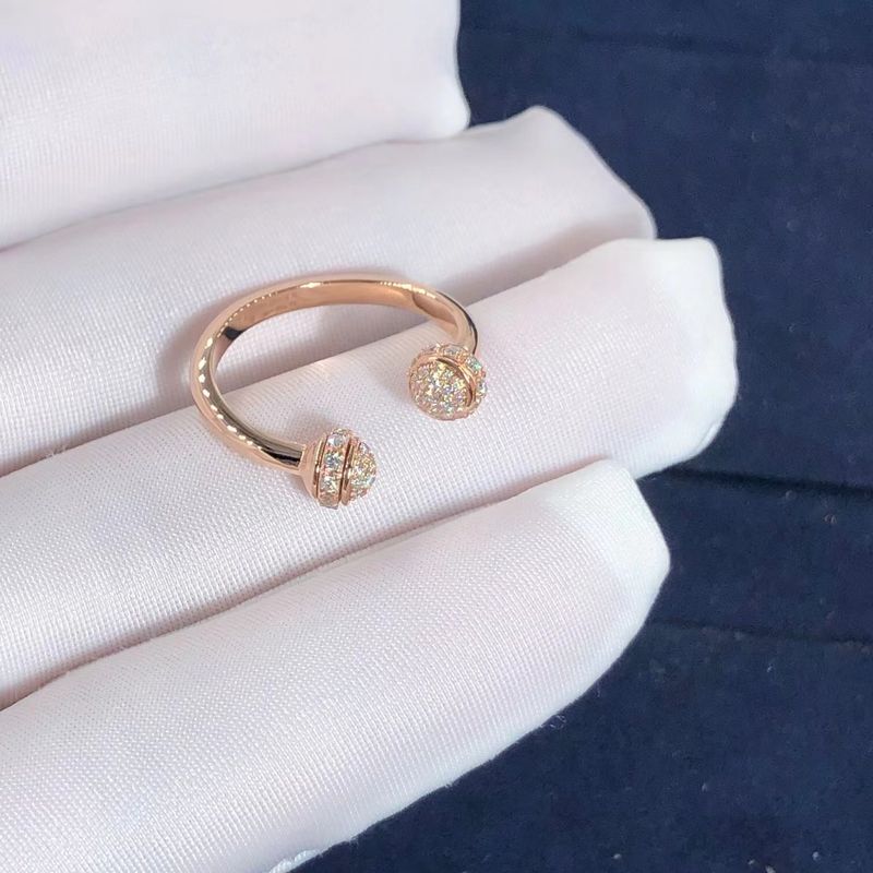 Qualité Cercle ouvert Diamond Ring Approx de possession de Piaget de femmes. 0,34 Ct usine