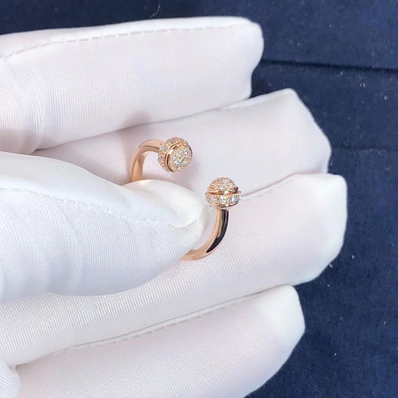 Qualité Cercle ouvert Diamond Ring Approx de possession de Piaget de femmes. 0,34 Ct usine