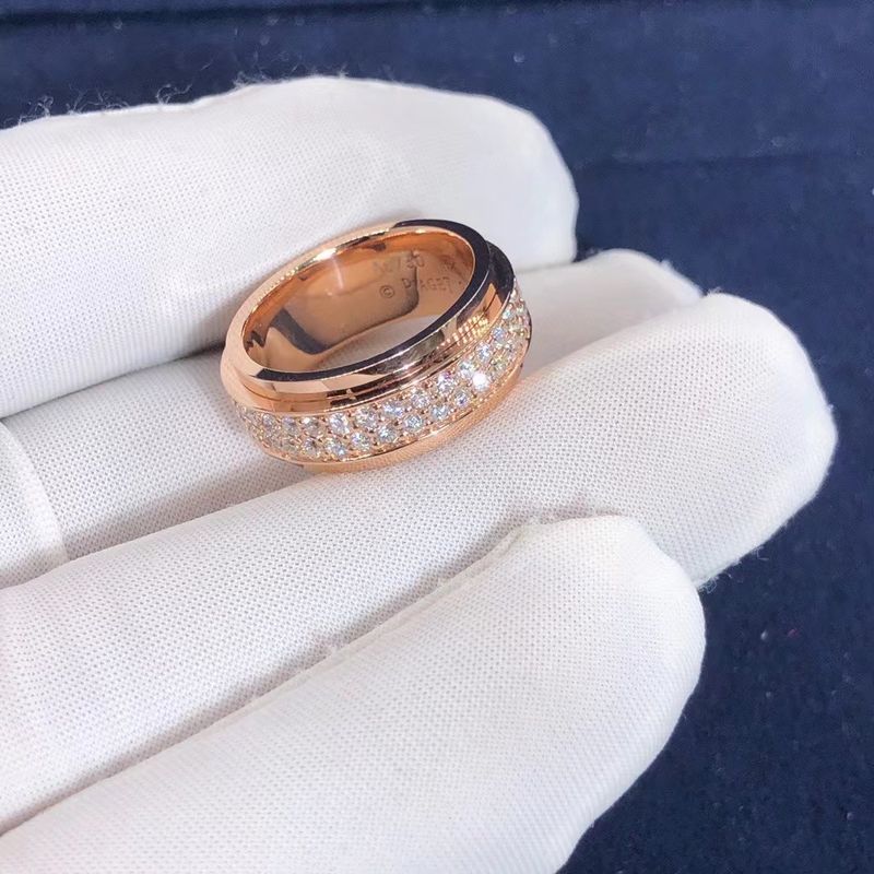 Qualité anneau de possession de 18K Rose White Yellow Gold Piaget CONTRE Diamond For Women/hommes usine