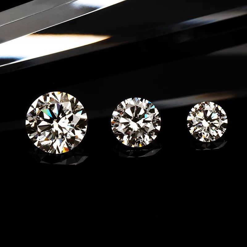 Qualité LuxuryShine VS2 Forme ronde Diamant cultivé en laboratoire 1CT 2CT 3CT 4CT 5CT D-F Couleur diamant blanc avec certificat IGI usine