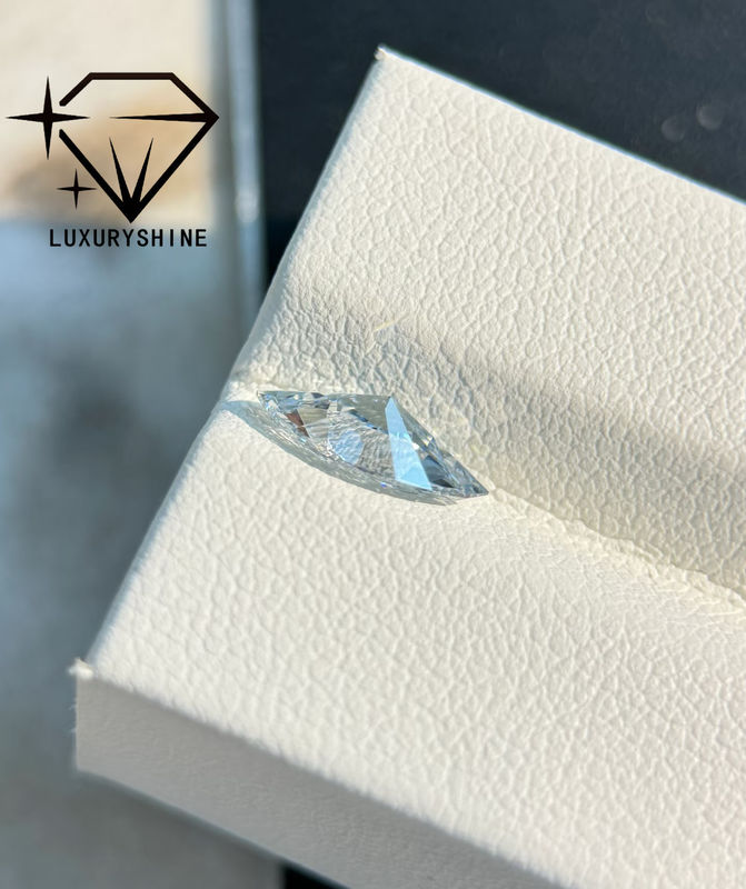 Qualité LuxuryShine VVS2 Forme Marquise 0.3-15ct Diamant de laboratoire D-F Couleur 3EX Taille Pierres avec certificat IGI Diamant véritable usine