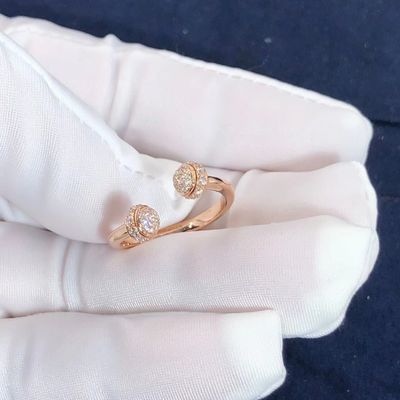 Qualité Cercle ouvert Diamond Ring Approx de possession de Piaget de femmes. 0,34 Ct usine