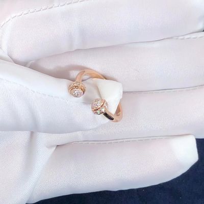 Qualité Cercle ouvert Diamond Ring Approx de possession de Piaget de femmes. 0,34 Ct usine