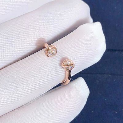 Qualité Cercle ouvert Diamond Ring Approx de possession de Piaget de femmes. 0,34 Ct usine