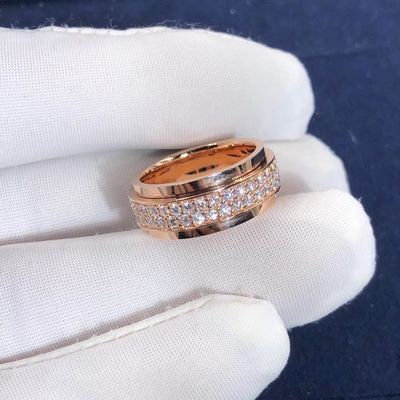 Qualité anneau de possession de 18K Rose White Yellow Gold Piaget CONTRE Diamond For Women/hommes usine