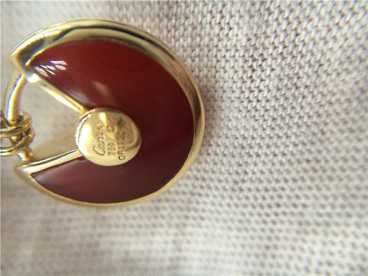 Qualité Collier 18K Rose Gold Carnelian d'Amulette De de bijoux de High End Custom de modèle de XS usine