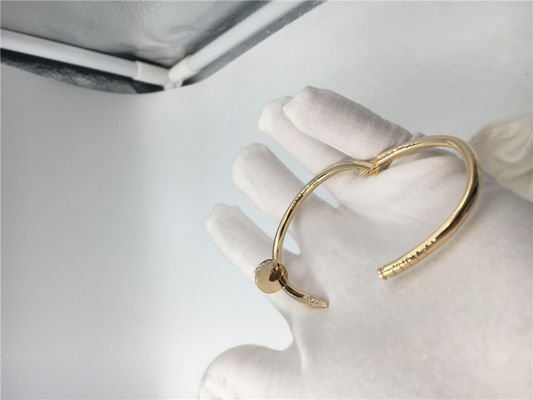 Qualité bijoux de l'or 18K jaune Juste Un Clou Bracelet B6048617 avec des diamants usine