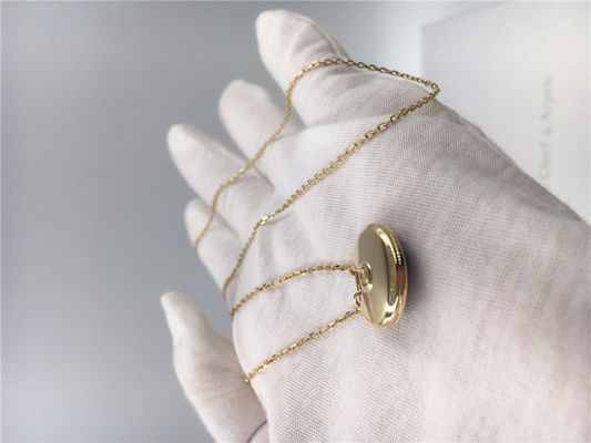 Qualité Chaînes de luxe d'or des bijoux 18K d'or de lapis lazuli bleu-foncé vraies avec des pendants usine