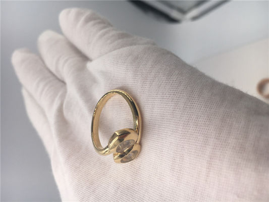Qualité Les courbes heureuses sonnent les diamants naturels d'or des bijoux 18K de Chopard avec la forme de coeur usine