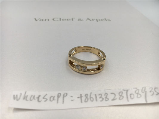 bijoux de luxe en diamant plaqué en or rose de 18 carats avec clarté VS2 et options de bijoux personnalisés