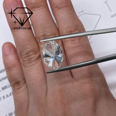 Qualité LuxuryShine 0.1-10CT VVS2 Diamant de laboratoire D-F Couleur Blanc Ovale Taille Excellent Avec Certificat IGI 3EX Pierres Taillées par LuxuryShine usine
