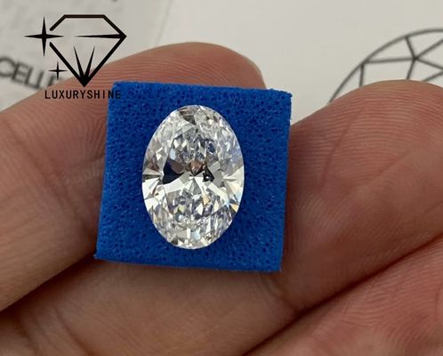 Qualité Diamant de laboratoire de coupe exceptionnelle LuxuryShine, couleur D-F, ovale blanc, 0.1-10CT VS1 avec certificat IGI, taille 3EX usine
