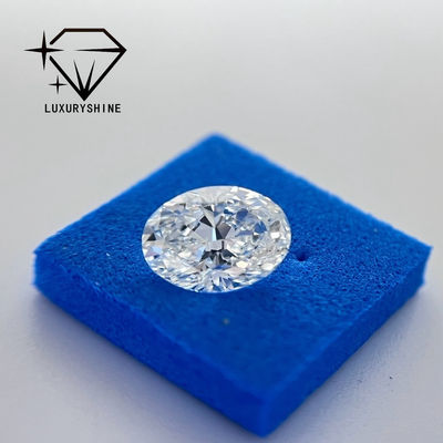 Qualité Diamant de laboratoire de coupe exceptionnelle LuxuryShine, couleur D-F, ovale blanc, 0.1-10CT VS1 avec certificat IGI, taille 3EX usine