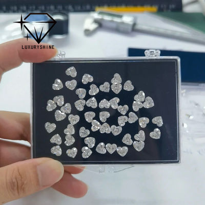 Qualité LuxuryShine VS2 Heart Excellent Cut Lab Grown Diamond Real Diamonds & Wedding Jewelry & Customized Jewelry Support Special Customization usine