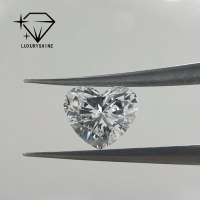 Qualité LuxuryShine VVS1-VS2 Cœur Excellente découpe de laboratoire Diamant cultivé Diamants réels et bijoux de mariage et bijoux personnalisés Support personnalisation spéciale usine