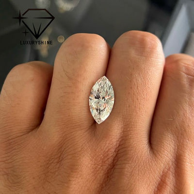 Qualité LuxuryShine VVS2 Forme Marquise 0.3-15ct Diamant de laboratoire D-F Couleur 3EX Taille Pierres avec certificat IGI Diamant véritable usine