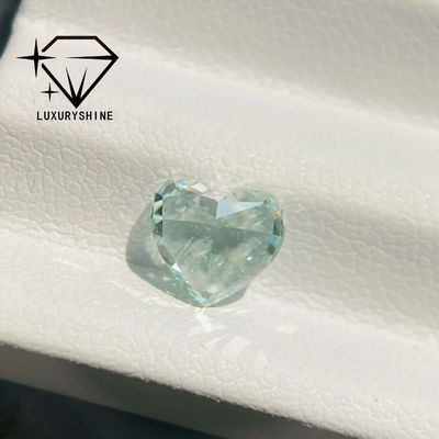 Qualité LuxuryShine Rose / Jaune / Vert Le cœur coupé en laboratoire Diamant cultivé VVS-VS Vrais diamants et bijoux de mariage et bijoux personnalisés usine
