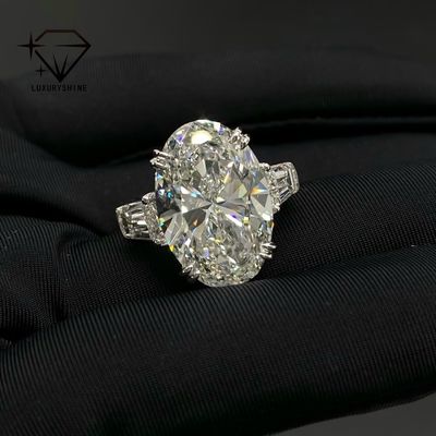 Bijoux de luxe faits à la main avec options personnalisables de couleur de diamant D E F