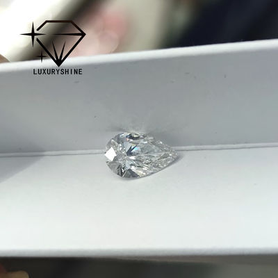Qualité Diamant de poire cultivé en laboratoire, pureté VVS-VS, couleur D-F, certifié IGI usine
