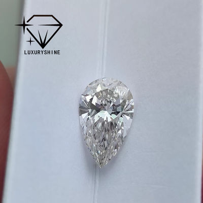 Qualité Diamant de poire cultivé en laboratoire, pureté VVS-VS, couleur D-F, certifié IGI usine