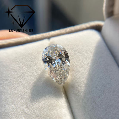 Qualité Diamant de poire cultivé en laboratoire, pureté VVS-VS, couleur D-F, certifié IGI usine