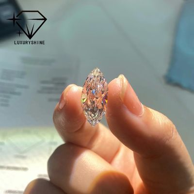 Qualité Diamant Marquise de Culture VVS-VS Couleur D-F Certifié IGI usine