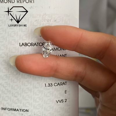 Qualité Diamant Marquise de Culture VVS-VS Couleur D-F Certifié IGI usine