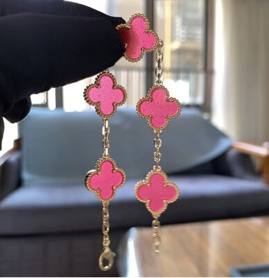 Bracelet Vintage Alhambra à cinq motifs