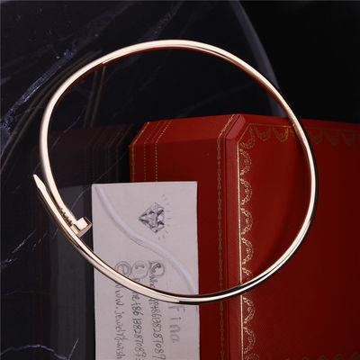 Qualité Bijoux Juste Un Clou Necklace Nail CHocker en or 18K jaune usine
