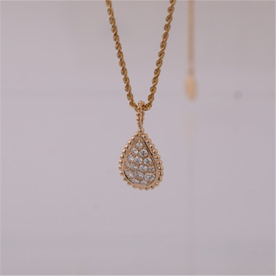 Référence pendante JPN00554 de Boheme M Motif Medium Necklace d'or de la Chine de bijoux de serpent de luxe d'usine