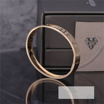 Qualité mouvement Noa Diamond Bangle Bracelet For Ladies de Luxury Jewelry de l'or 18K jaune usine